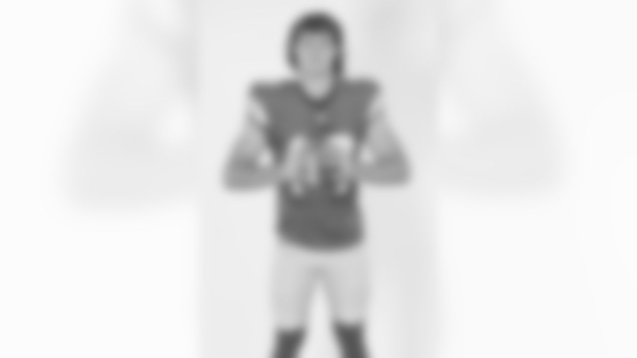 Detroit Lions wide receiver Isaac TeSlaa (18) poses for a portrait during the NFLPA Rookie Premiere on Saturday, May 17, 2025 in Thousand Oaks, Calif. (Ben Liebenberg/NFL)