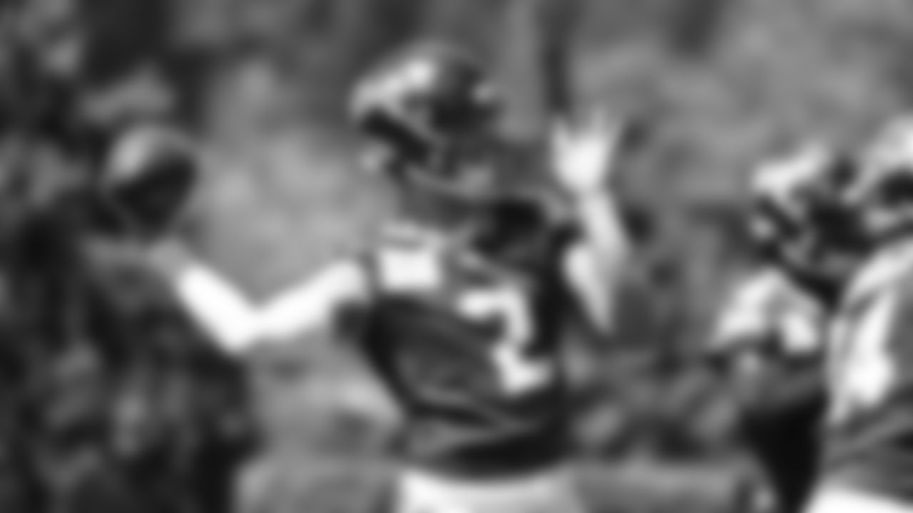 Seahawks quarterback Drew Lock (2) participated in the Seahawks 2025 offseason workout program.