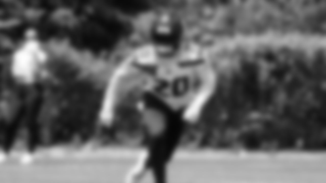 Seahawks safety Julian Love (20) participated in a workout on day four of OTAs on Monday, June 2, 2025 at the Virginia Mason Athletic Center.