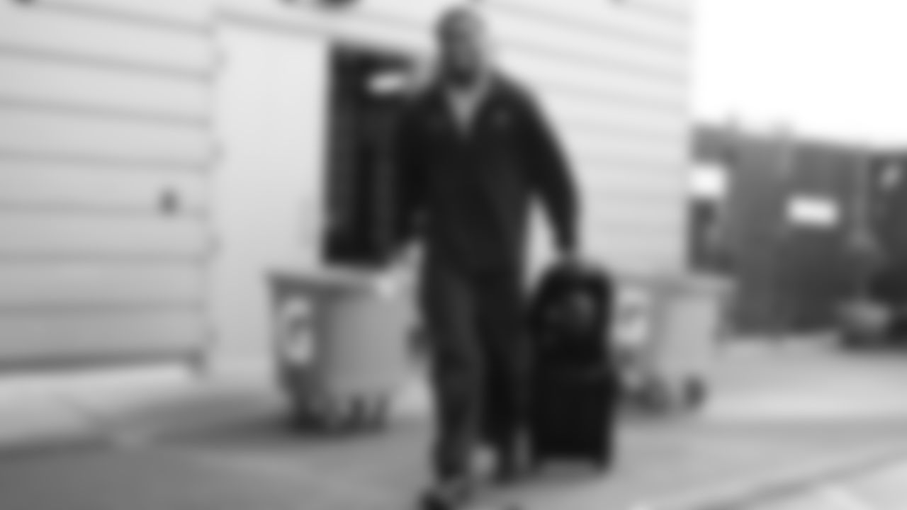 Seahawks quarterback Jalen Milroe (6) departed the Virginia Mason Athletic Center on December 26, 2025.