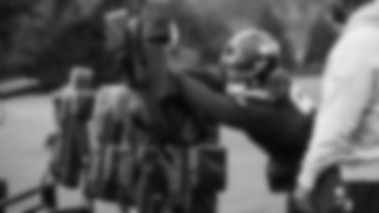 Seahawks defensive tackle Byron Murphy II (91) practiced on Tuesday, December, 23, 2025 at the Virginia Mason Athletic Center.