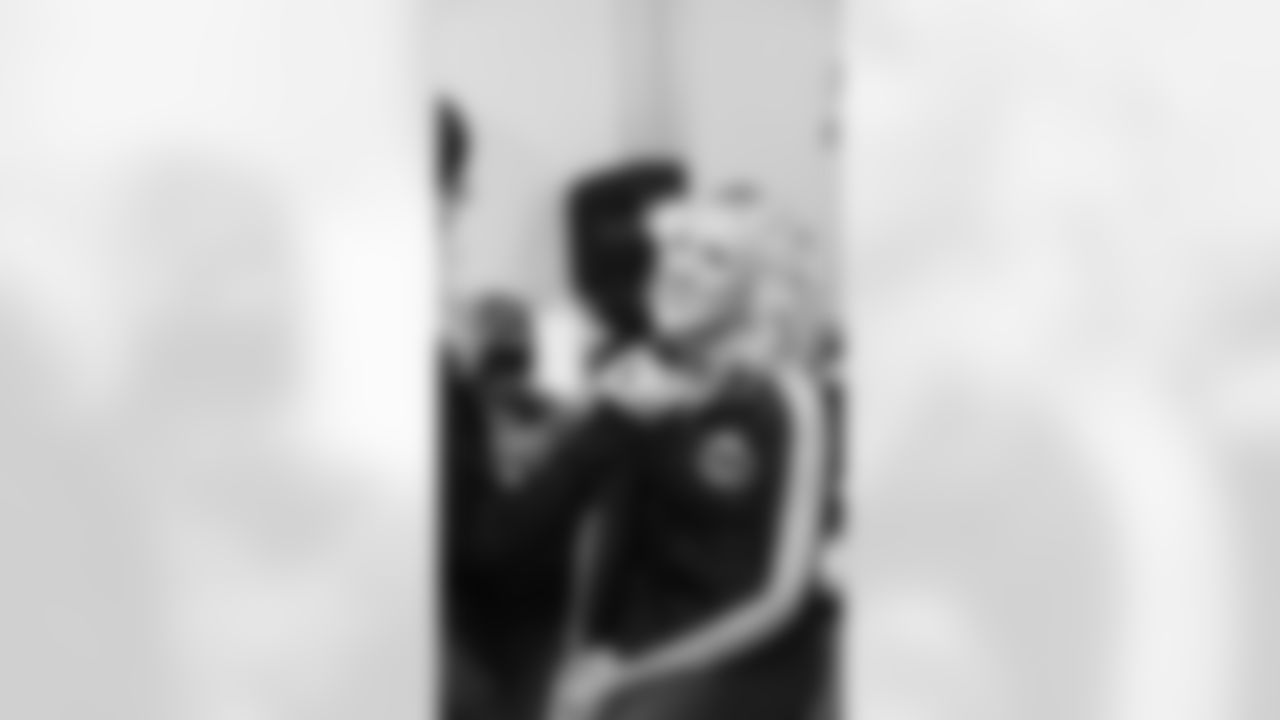 A backstage look at the dancers before the Week 7 game vs. the Texans on October 20, 2025.