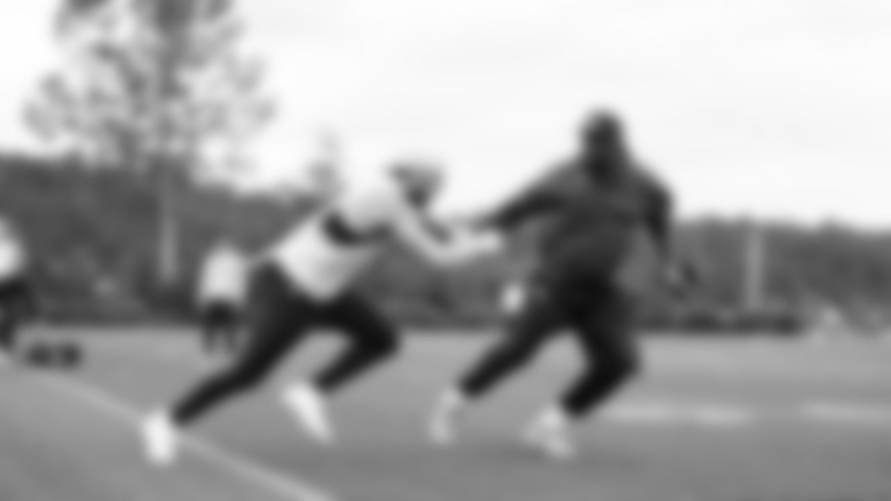 Seahawks wide receiver Cooper Kupp (10) participated in a workout on May 7, 2025 at the Virginia Mason Athletic Center.