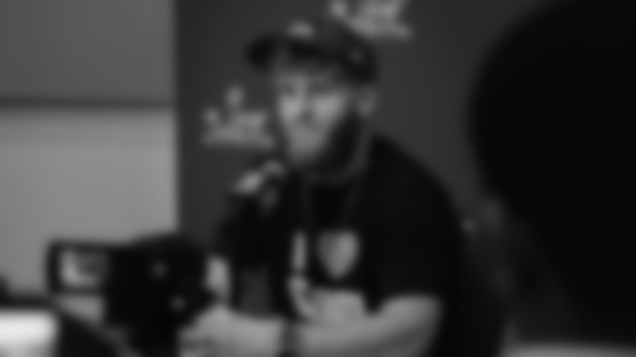 Seahawks wide receiver Cooper Kupp (10) at day three of press conference media availability on February 5, 2026.