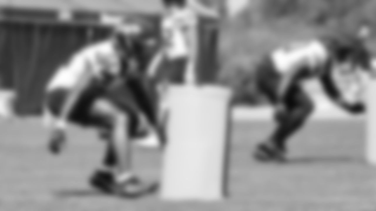 Seahawks safety D'Anthony Bell (23) practiced on August 19, 2025 at the Virginia Mason Athletic Center.