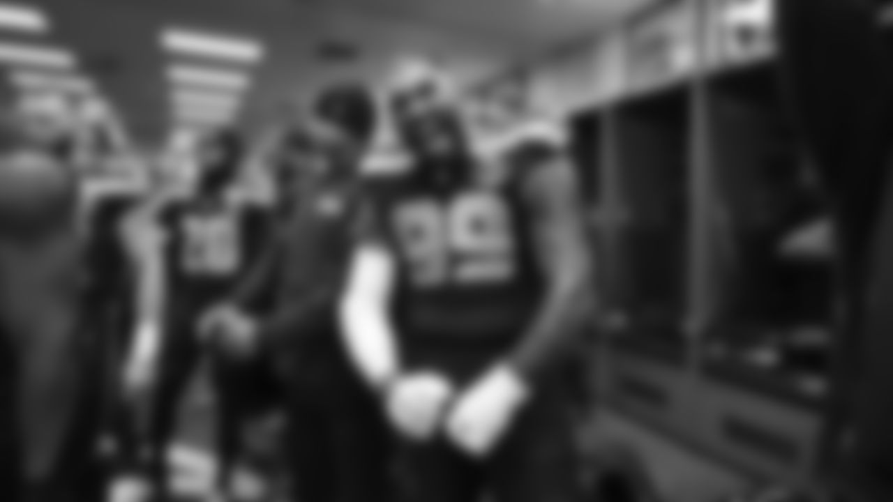 The Seahawks celebrated the 18-16 victory vs. the Colts in Week 15 at Lumen Field.