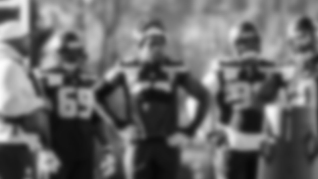 Seahawks linebacker Derick Hall (58) practiced on Wednesday, November 19 at the Virginia Mason Athletic Center.