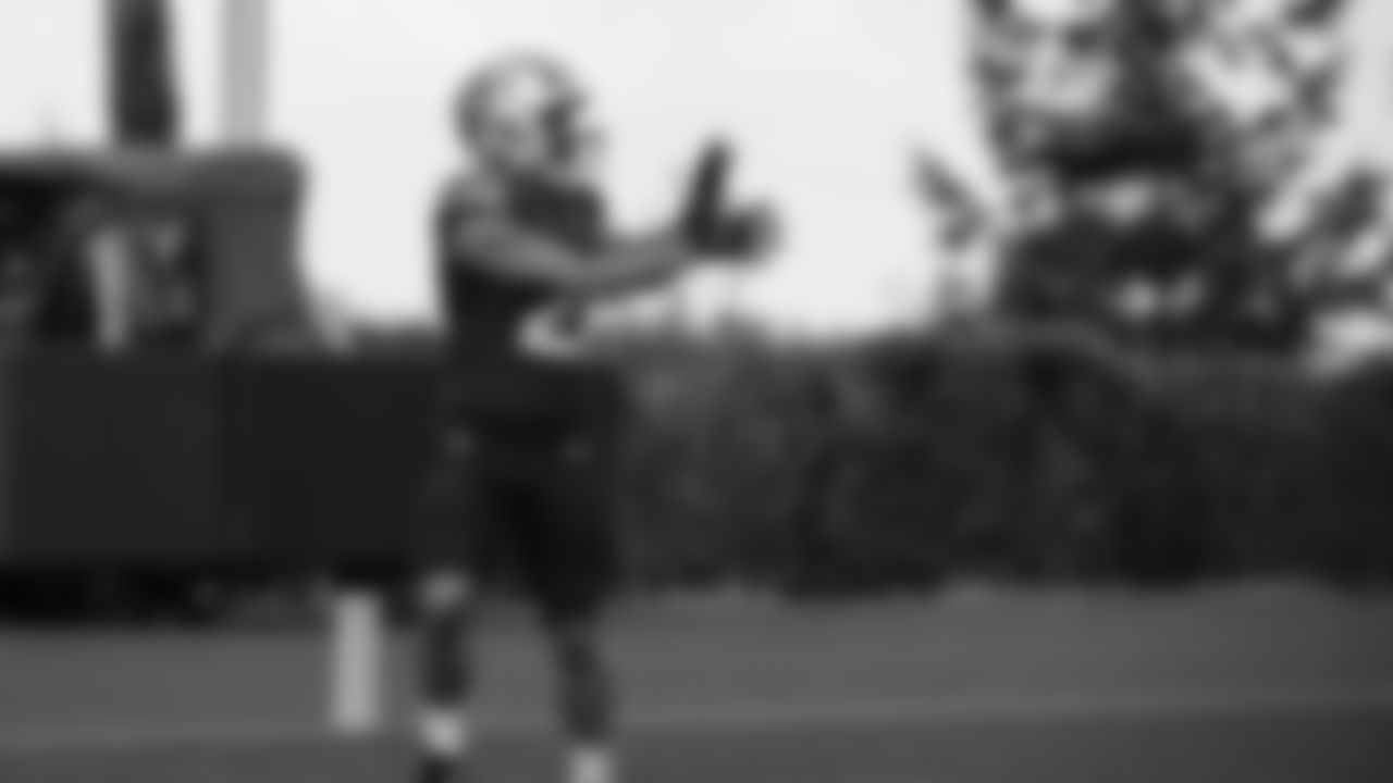 Seahawks running back Zach Charbonnet (26) practiced on Wednesday, October 29, 2025 at the Virginia Mason Athletic Center.