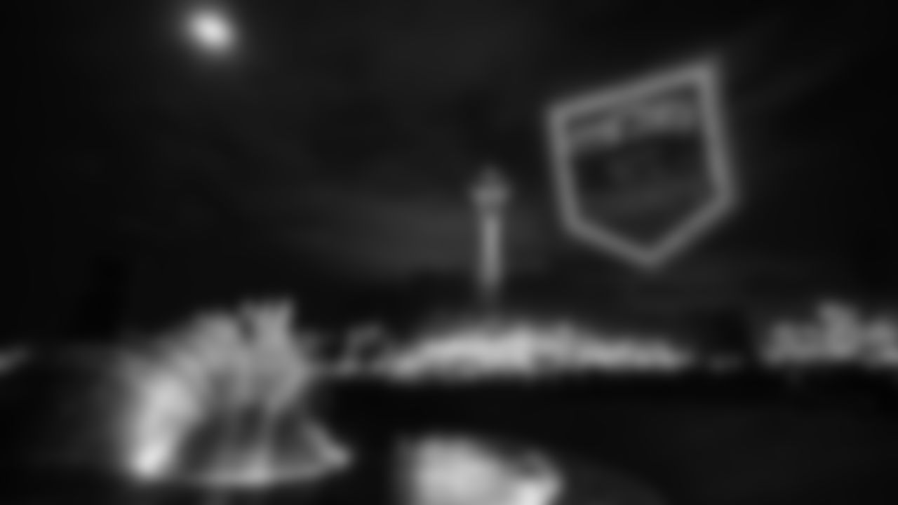 The Seahawks hosted a drone show at the Seattle Center on January 30, 2026 in honor of the team's postseason success.