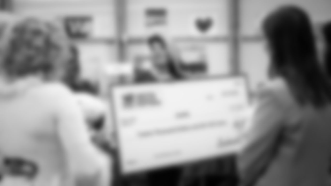 The Seahawks surprised SafeFutures Youth Center and DAWN with $12K grants to create teen wellness spaces on Friday, December 12, 2025 as the concluding Impacting 50 Communities initiative.