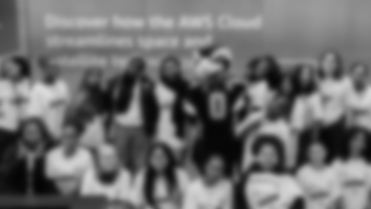 As part of the AWS Tech Touchdown initiative, fifty middle school girls visited the AWS Skills Center for a day of exploration and empowerment.