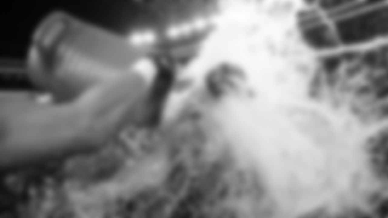 The Seahawks celebrated the 29-13 victory vs. the Patriots in Super Bowl LX.