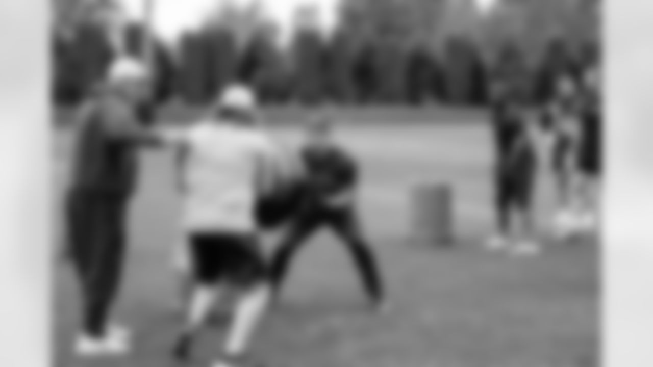 Seahawks running back Zach Charbonnet (26) participated in the Seahawks 2025 offseason workout program.
