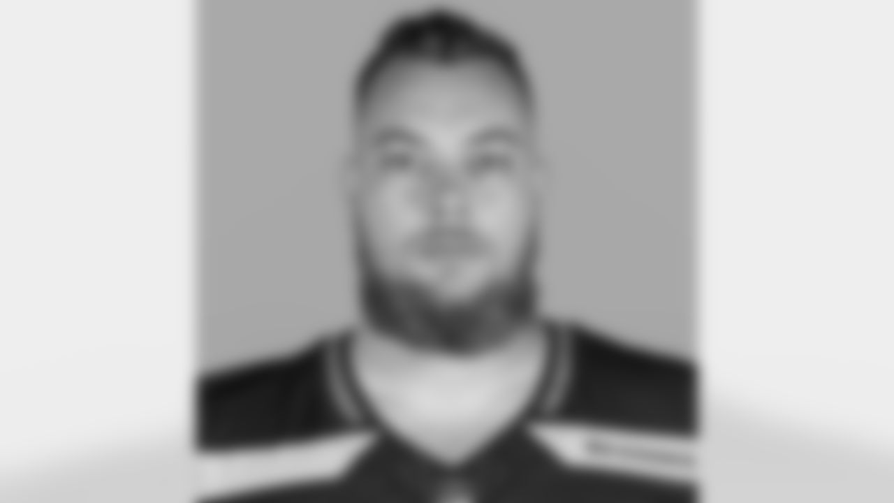 This is a 2024 photo of Jalen Sundell of the Seattle Seahawks NFL football team. This image reflects the Seahawks active roster as of September 5, 2024 when this image was taken. (AP Photo)