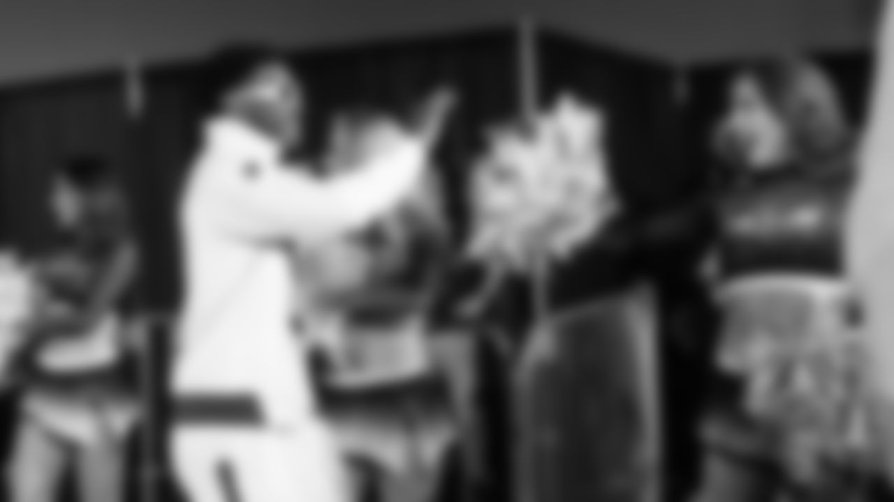 Go behind the scenes as the Seattle Seahawks take part in 'Super Bowl LX Opening Night' on Monday, February 2.