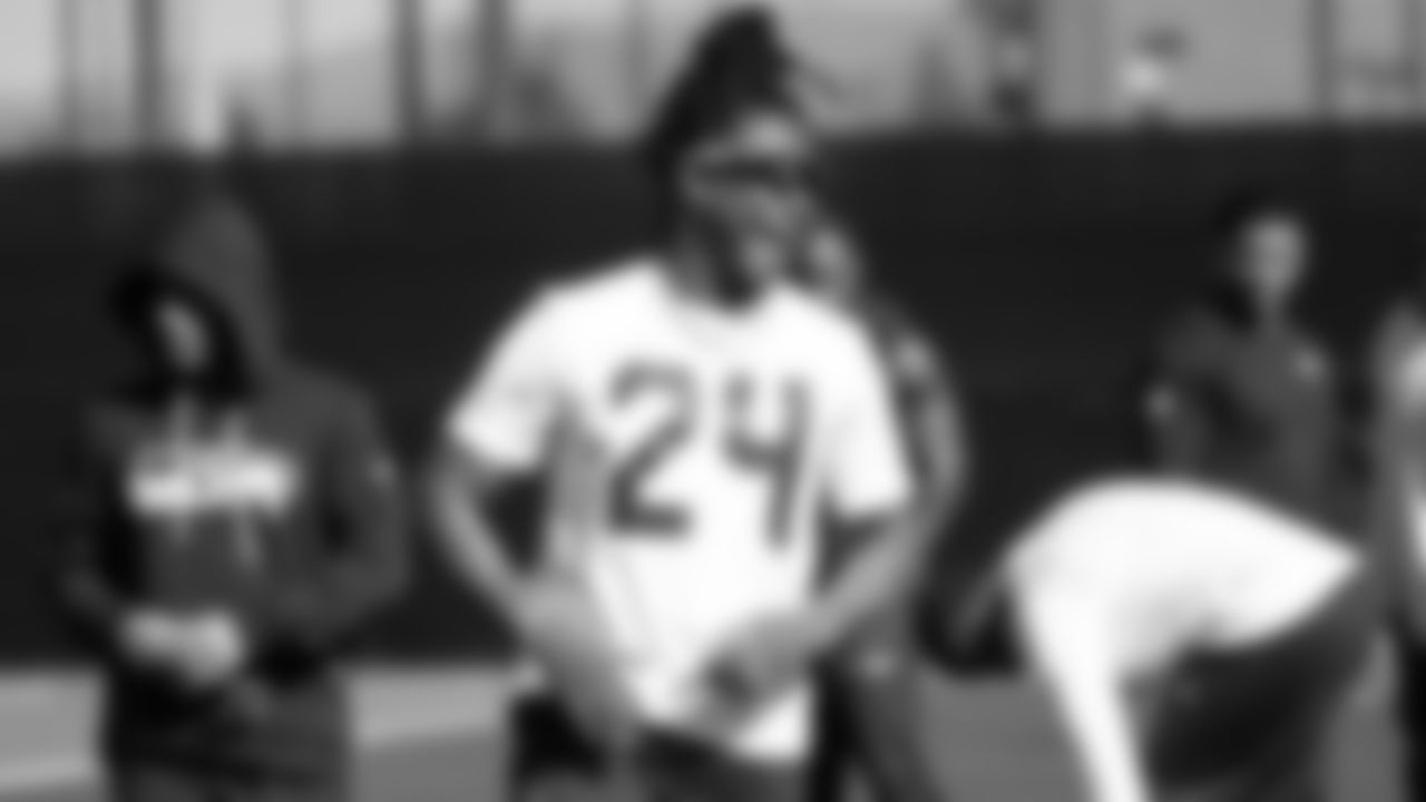 Seahawks cornerback Shaquil Griffin (24) worked out on Monday, February, 2, 2026.