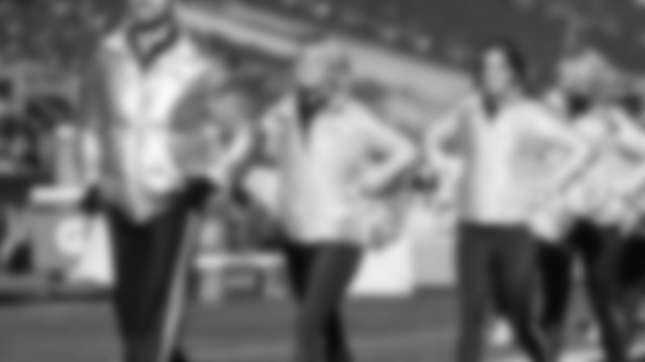 Seahawks Dancers Backstage in the NFC Championship on January 25, 2026.