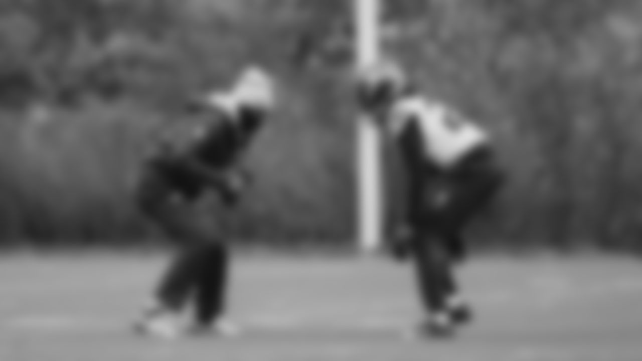 Seahawks cornerback Riq Woolen (27) practiced on Wednesday, January 7, 2026 at the Virginia Mason Athletic Center.