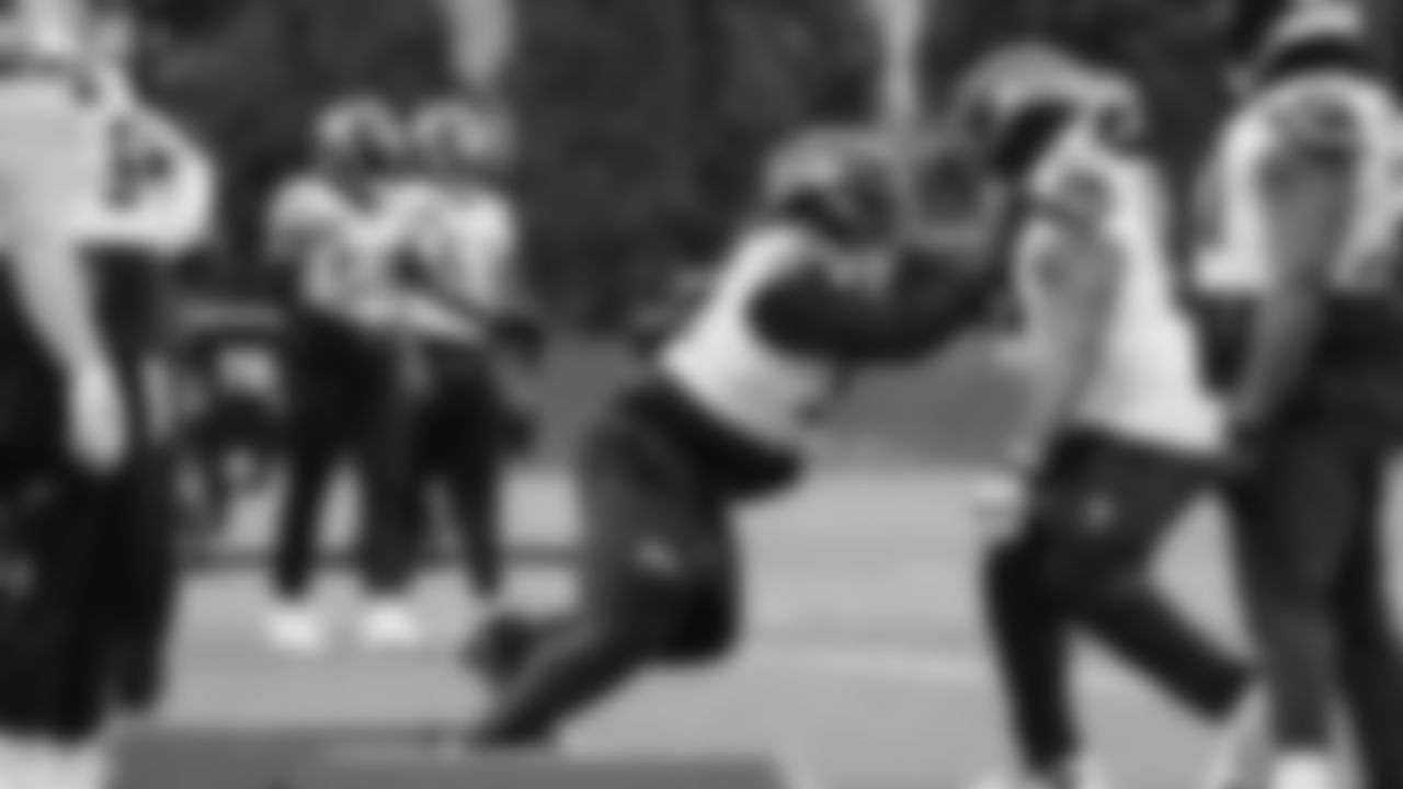 Seahawks defensive tackle Byron Murphy II (91) practiced on Thursday, January 29, 2026 at the Virginia Mason Athletic Center.