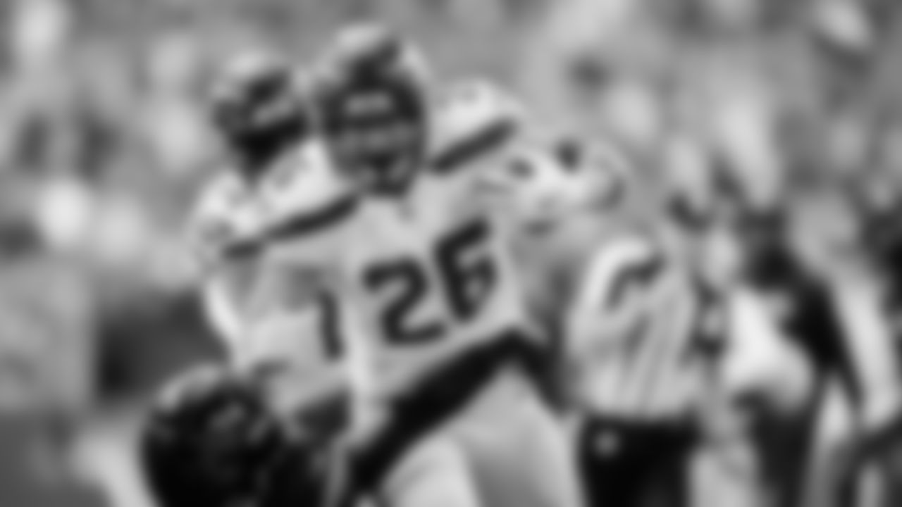 Seahawks running back Zach Charbonnet (26)