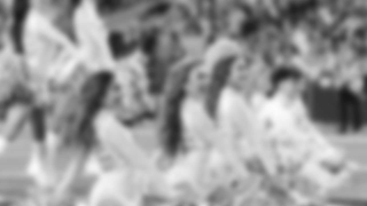 The Seahawks Dancers at Lumen Field for the Seahawks' Preseason Opener against the Las Vegas Raiders on Thursday, August 7.