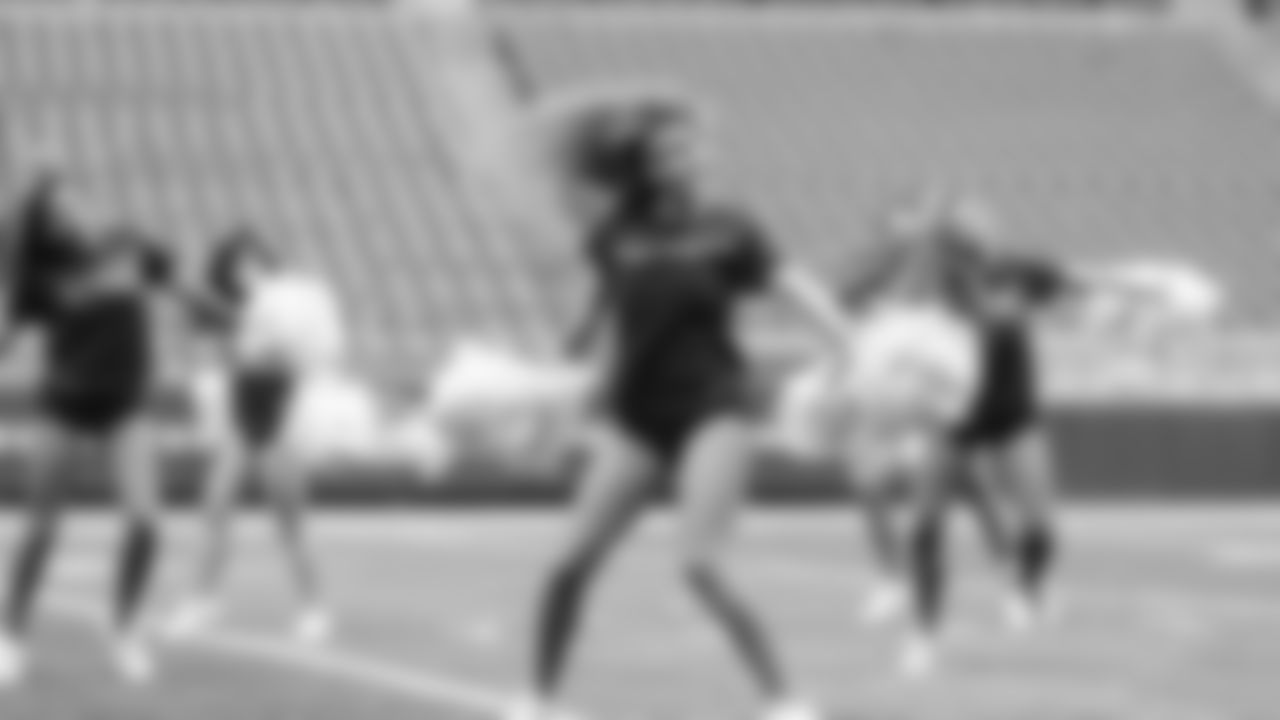 Here's a behind the scenes look at the Seahawks Dancers getting ready for the Preseason Week 2 game against the Kansas City Chiefs on Friday, August 15th.