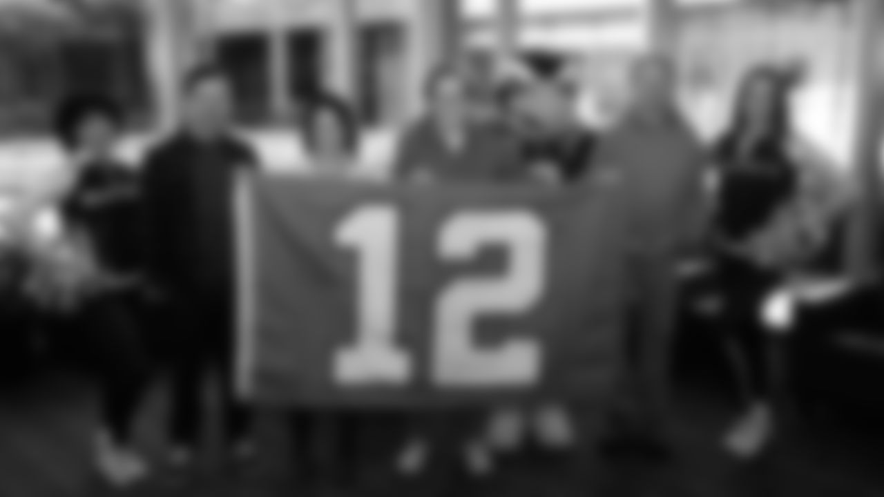 Dr. Nora Disis was honored as the Seahawks' Delta Community Captain on November 20, 2025.