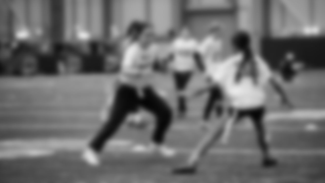 The Seahawks hosted the USA Football Talent ID Camp on February 21, 2026 at the Virginia Mason Athletic Center.