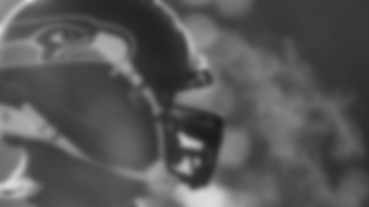 Seahawks nose tackle Bubba Thomas (69) practiced on Wednesday, December 31, 2025 at the Virginia Mason Athletic Center.