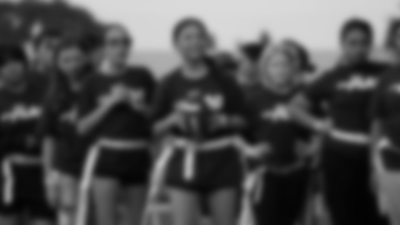 The Seattle Seahawks Flag Football Clinic on February 5, 2026 as part of the Impacting 50 Communities event in East Palo Alto, CA.