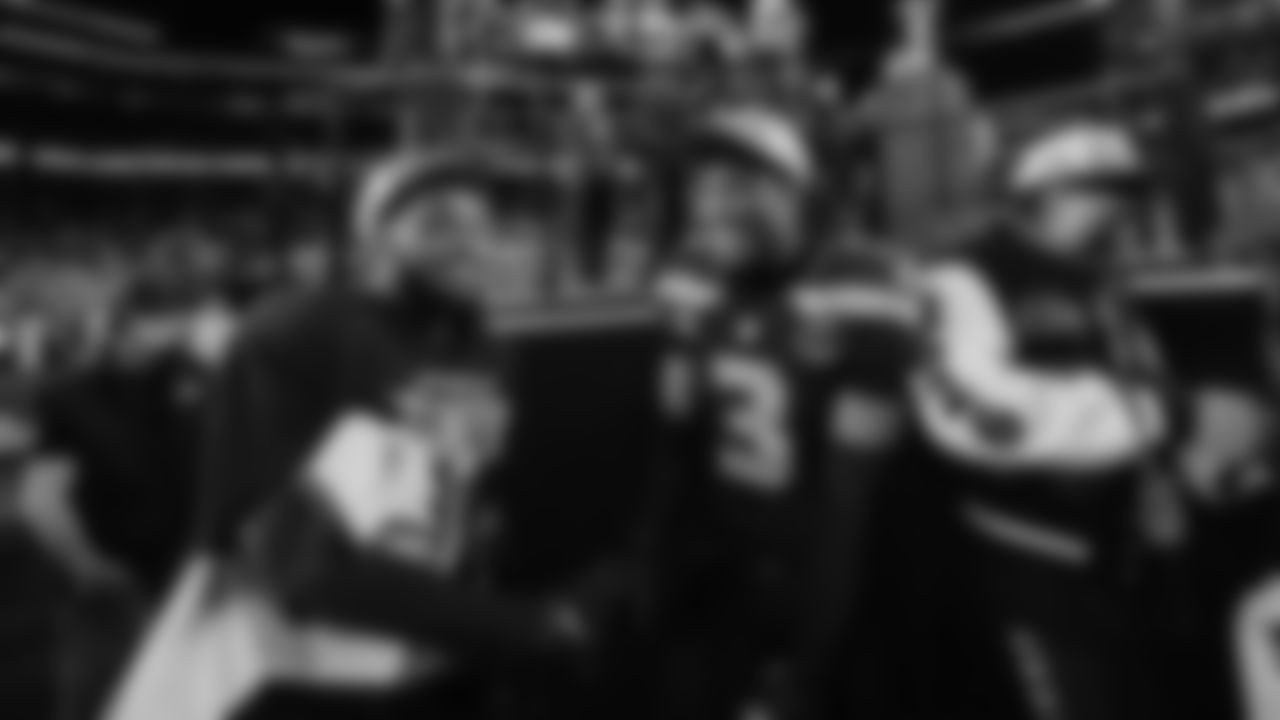 The Seahawks celebrated the 29-13 victory vs. the Patriots in Super Bowl LX.