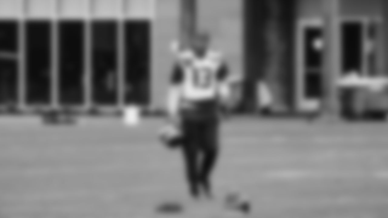 Seahawks linebacker Ernest Jones IV (13) practiced on Thursday, January 8, 2026 at the Virginia Mason Athletic Center.