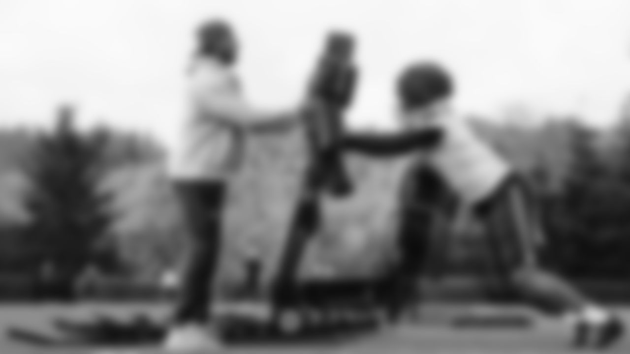 Seahawks safety Nick Emmanwori (3) practiced on Wednesday, October 29, 2025 at the Virginia Mason Athletic Center.