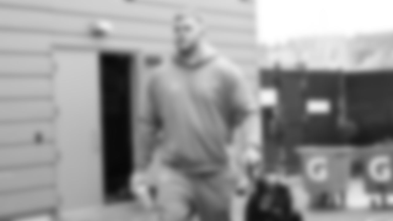 Seahawks defensive tackle Rylie Mills (98) departed the Virginia Mason Athletic Center on Sunday, February 1, 2026.