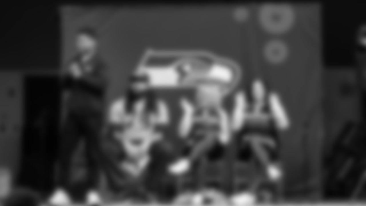 The Seahawks visited Midway Elementary as part of the 12 Pages Reading Program on November 21, 2025.