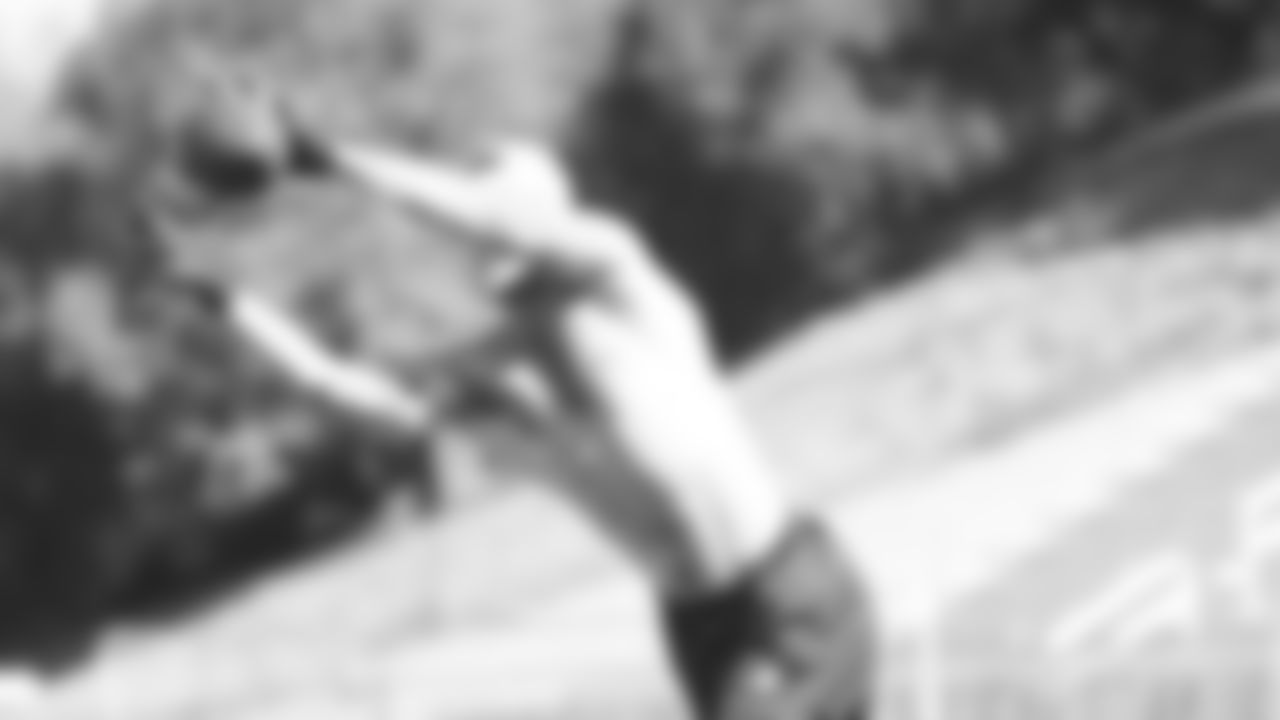Seahawks wide receiver Jake Bobo (19) participated in an off-site workout.