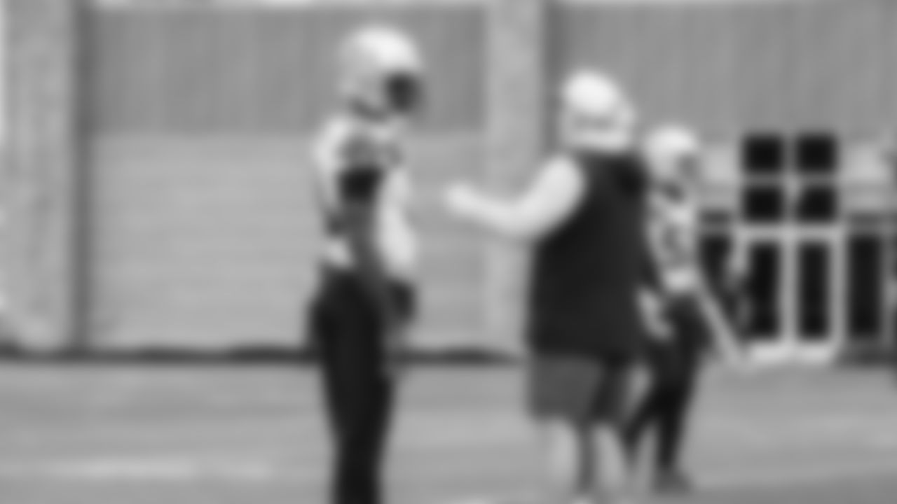 Seahawks linebacker Ernest Jones IV (13) practiced on Thursday, November 27, 2025 at the Virginia Mason Athletic Center.