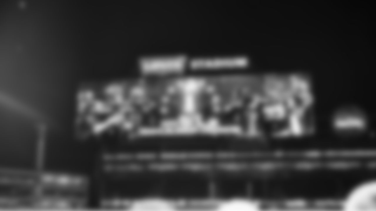 The Seahawks celebrated the 29-13 victory vs. the Patriots in Super Bowl LX.