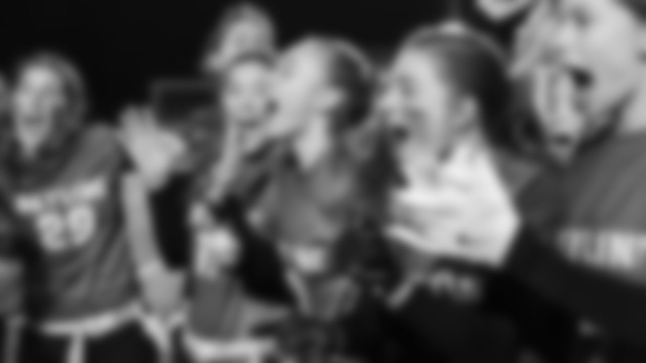 The Seahawks visited Lake Washington High School on Thursday, December 11, 2025 with Seahawks Cornerback Josh Jobe for the second Girls Flag Takeover of the season featuring varsity games between Issaquah High School vs. Juanita High School and Skyline High School vs. Lake Washington High School.