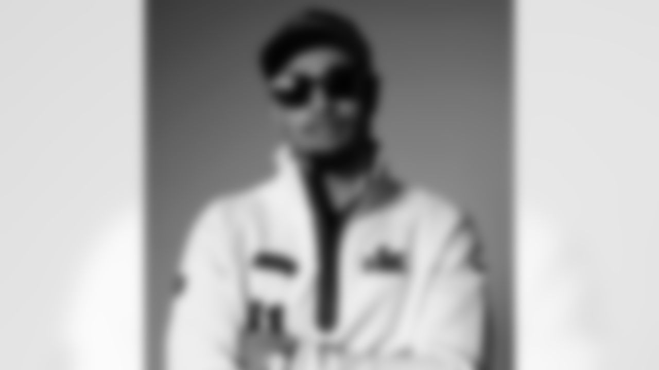 Seahawks wide receiver Jaxon Smith-Njigba (11) during Super Bowl LX Opening Night media day on February 2, 2026.