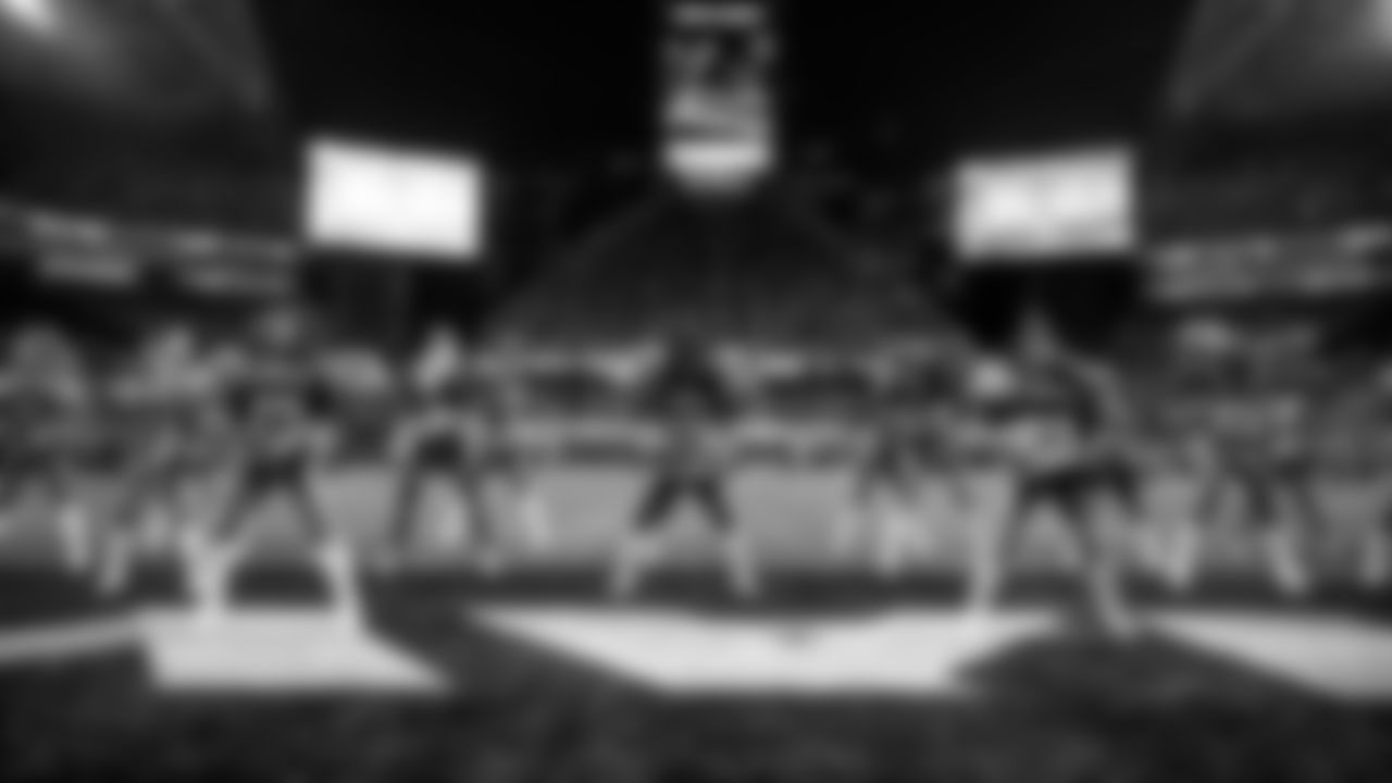 Seahawks Dancers in the Divisional Game on January 17, 2026.