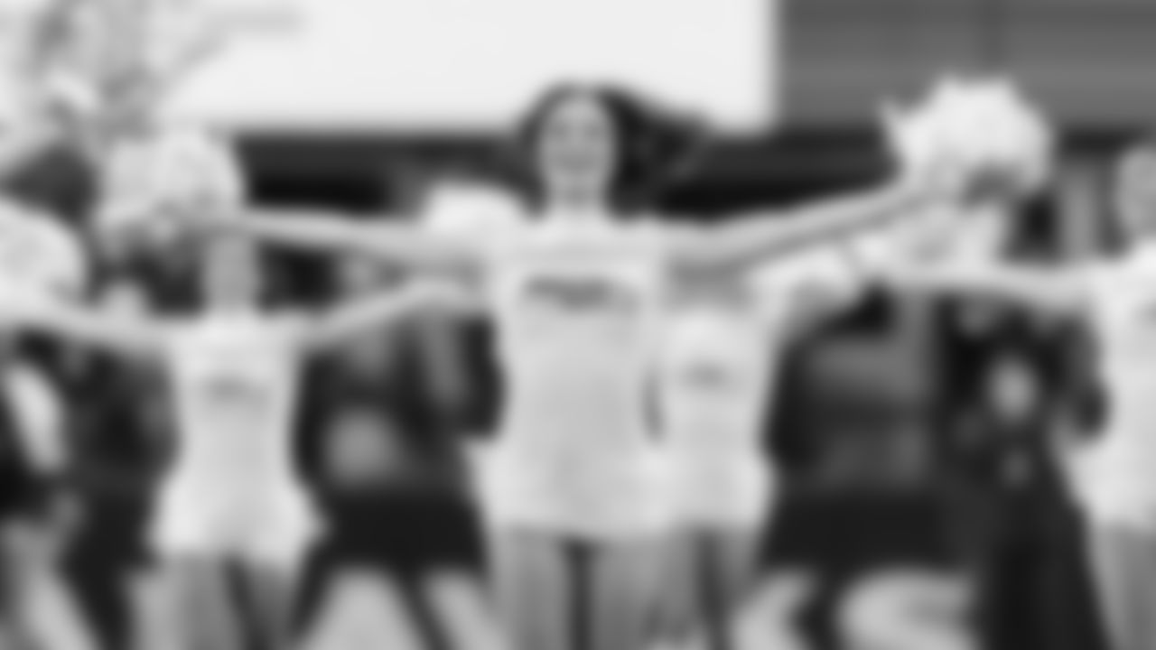 Seahawks dancers on week 7 vs. the Houston Texans on October 20, 2025.