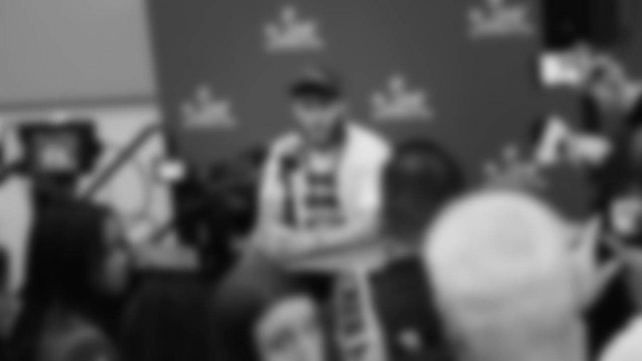 Seahawks wide receiver Cooper Kupp (10) at day one of press conference Media Availability on February 3, 2026.