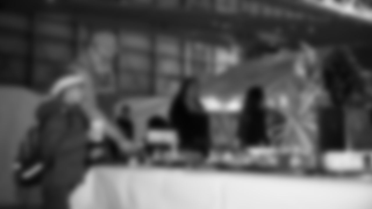 The Seahawks and Delta Air Lines hosted the annual Holiday in the Hangar event on December 2, 2025 to spread holiday cheer.