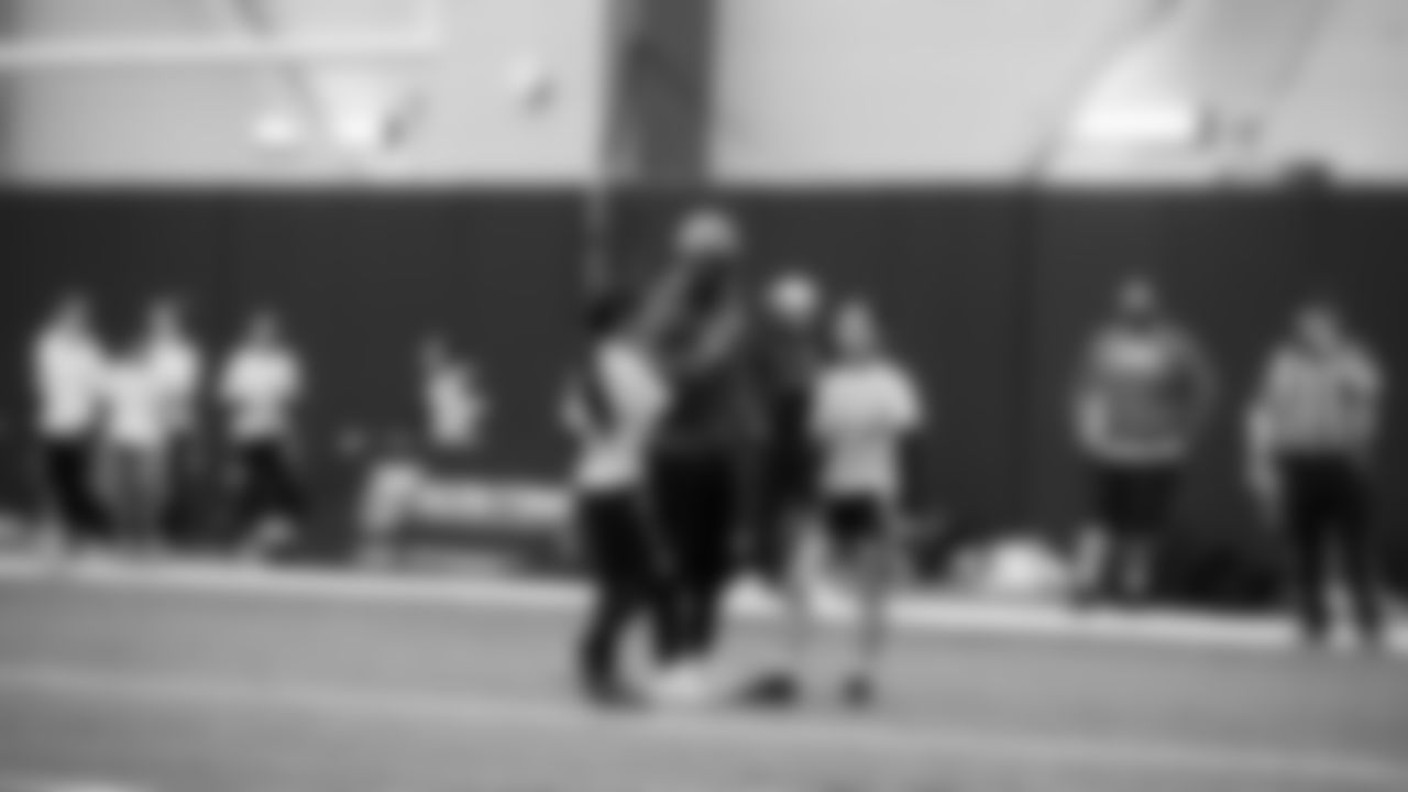 The Seahawks hosted the USA Football Talent ID Camp on February 21, 2026 at the Virginia Mason Athletic Center.