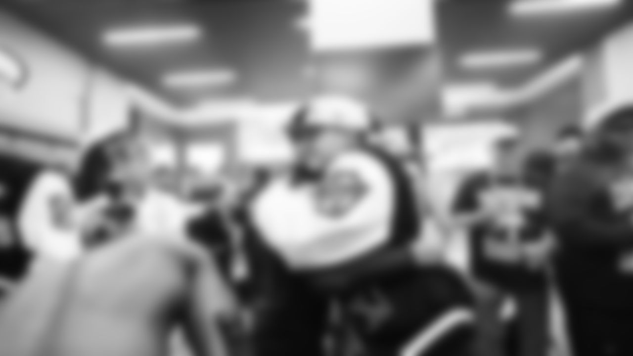 The Seahawks celebrated the 29-13 victory vs. the Patriots in Super Bowl LX.