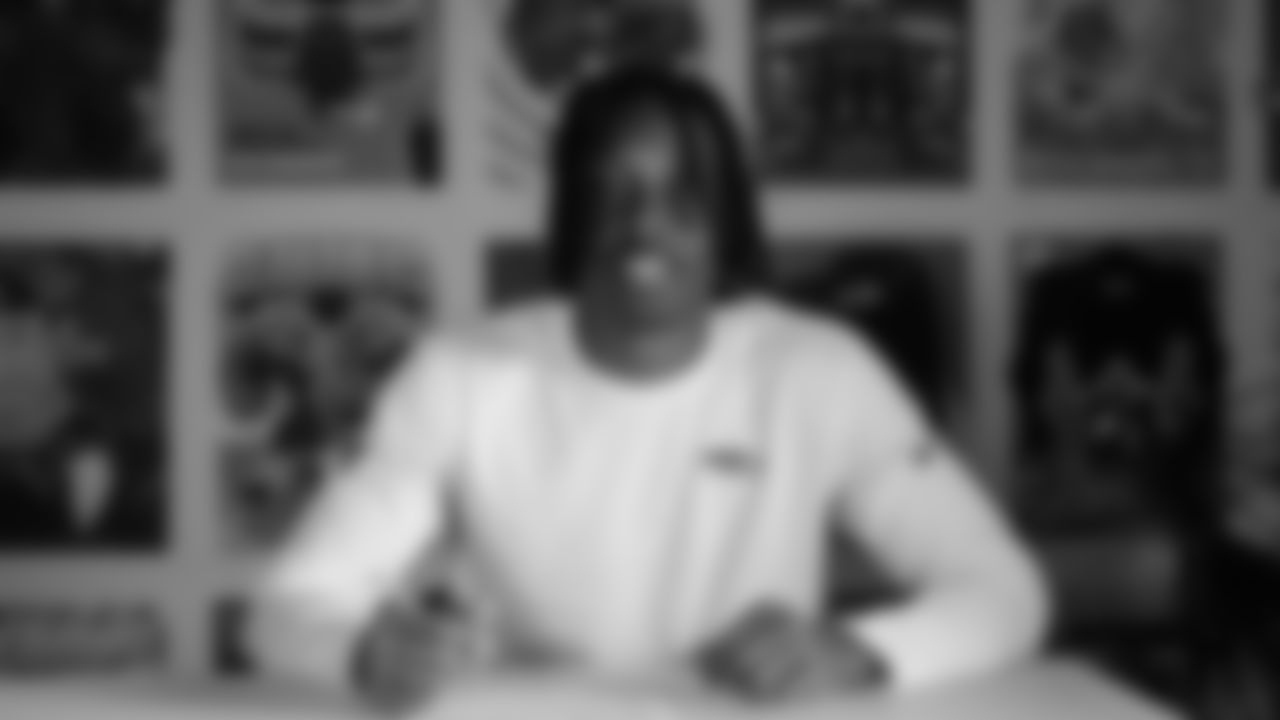 Signed wide receiver Ricky White III on May 12, 2025.
