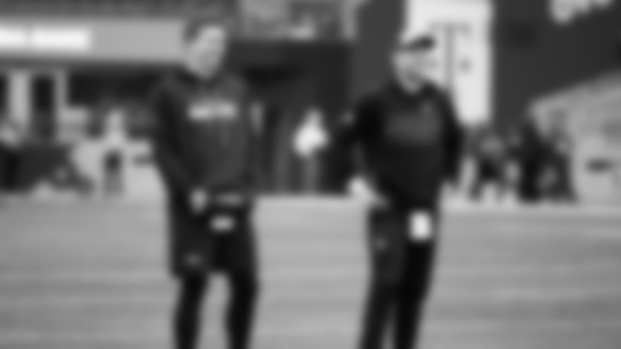 Seahawks quarterback Drew Lock (2) warms up at Lumen Field for the Week 15 matchup vs. the Indianapolis Colts.