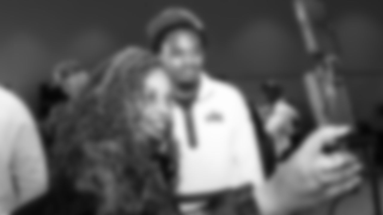 The Seattle Seahawks took part in 'Super Bowl Opening Night' on Monday, February 2 to kickoff Super Bowl LX week in the Bay Area.