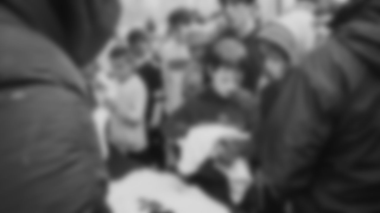 The Seahawks hosted a flag football clinic with NFL FLAG Vancouver at Unwin Park in Surrey, BC on Saturday, November 15, 2025.